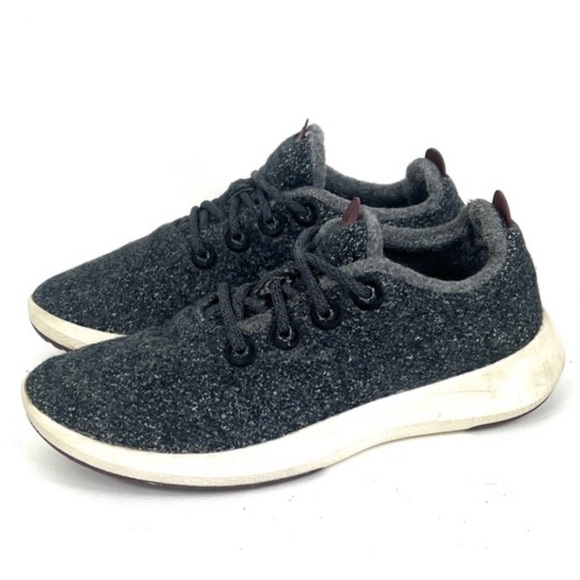 Allbirds Wool Runner Mizzles, Dark Grey, Size 8 - Picture 1 of 8